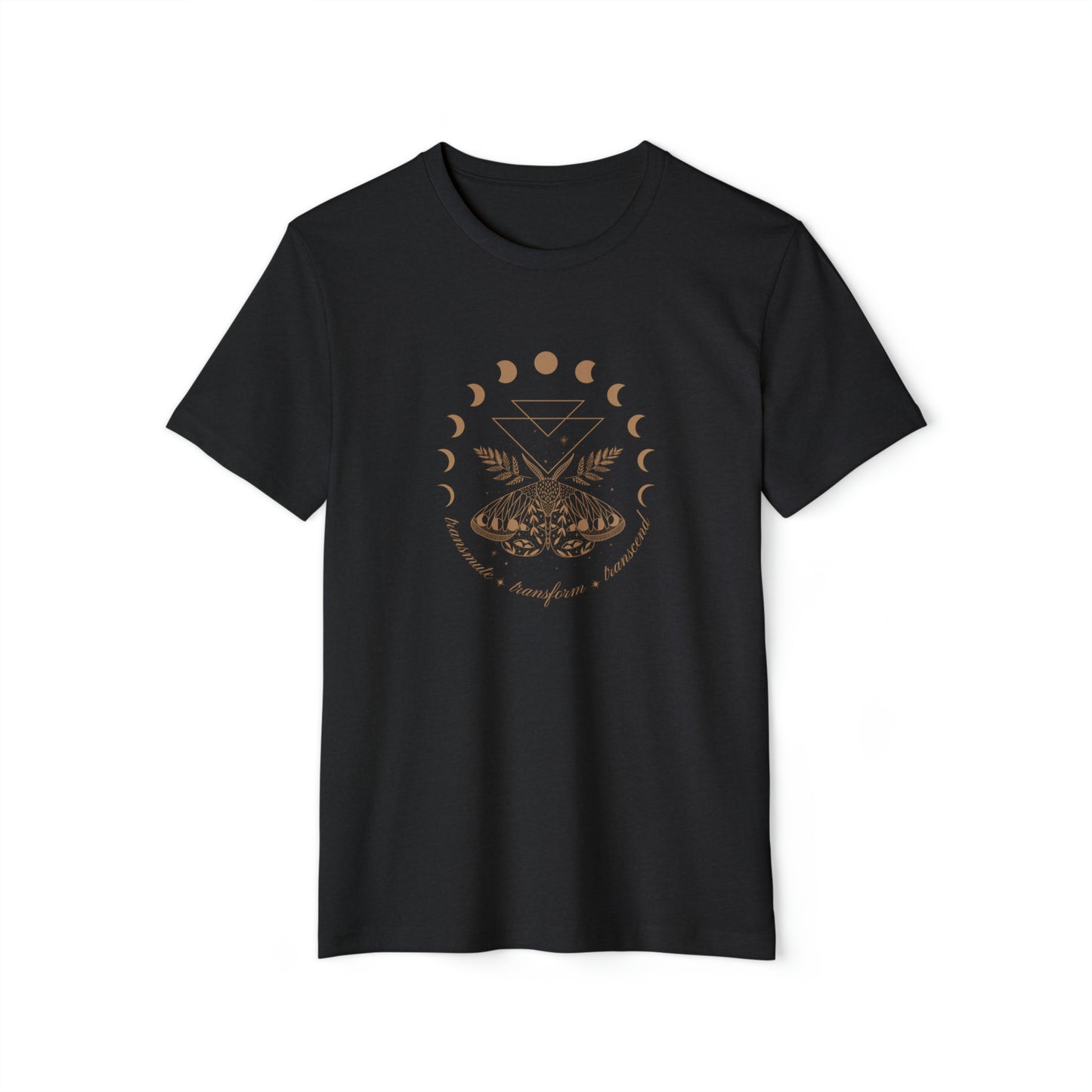 Transmute >> Transform >> Transcend Unisex Recycled Organic T-Shirt