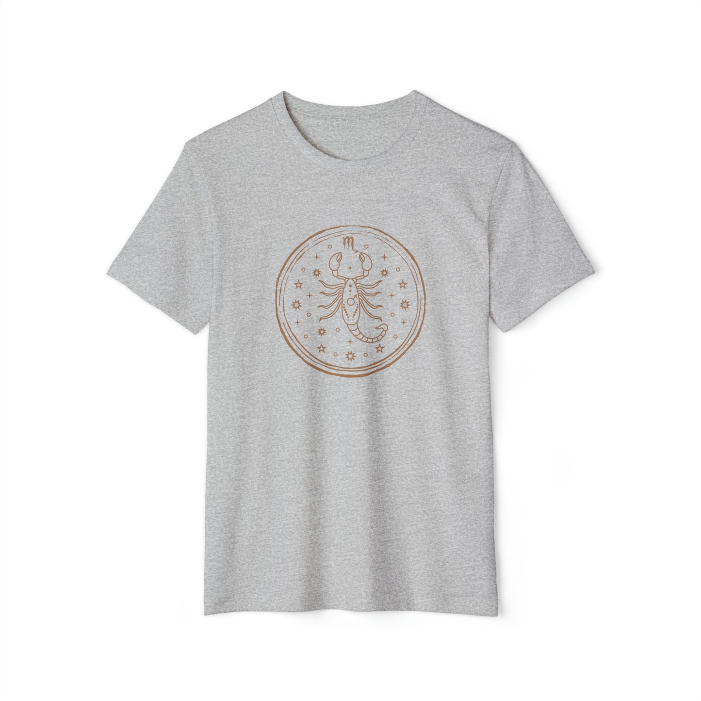 Scorpio Unisex Recycled Organic T-Shirt (Athletic Grey)