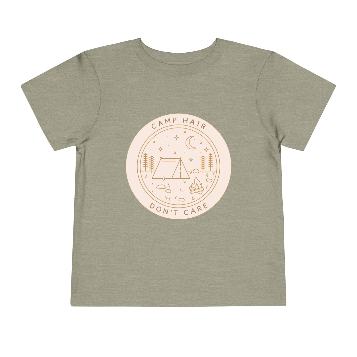 Toddler Camp Hair Don't Care Tee