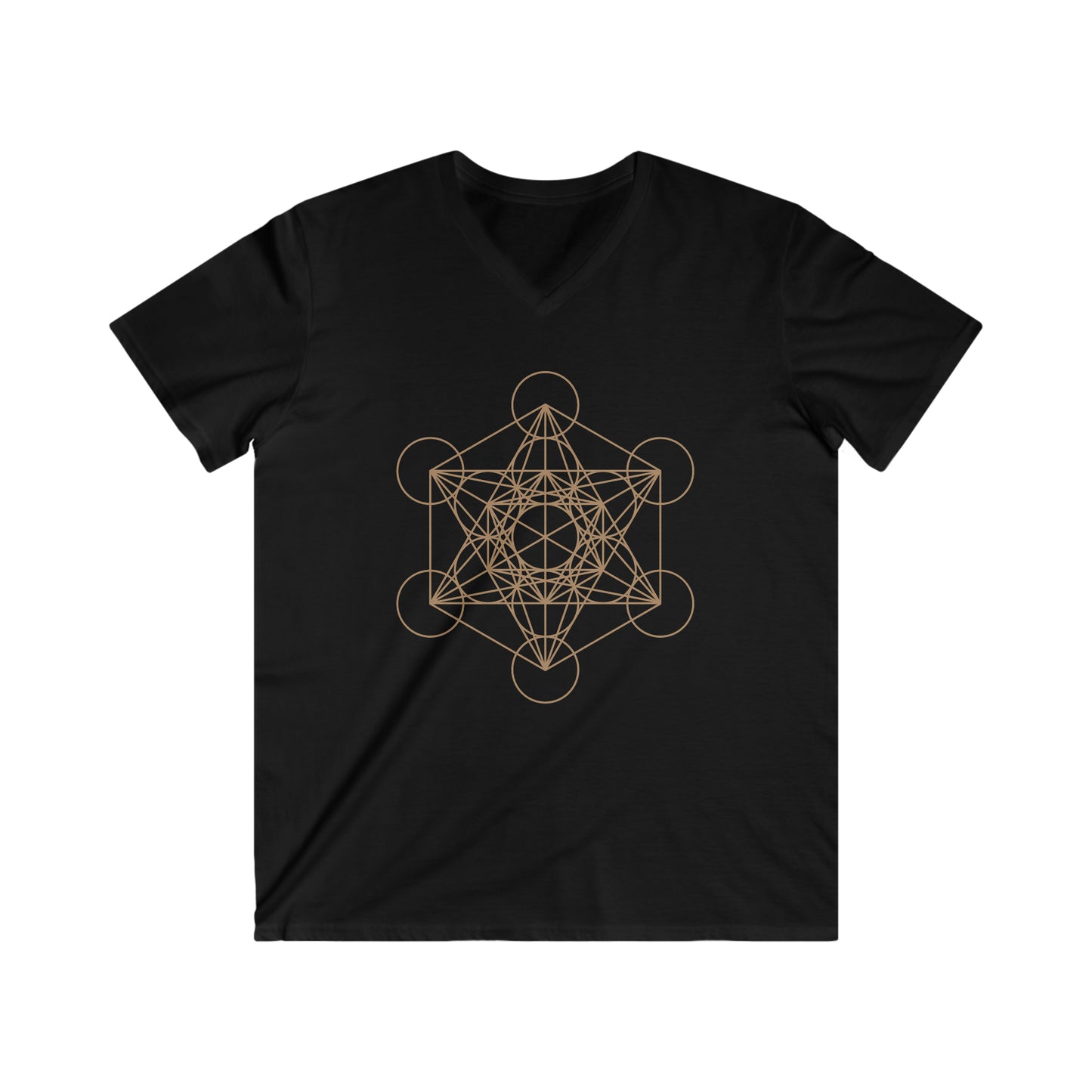 Men's Fitted V-Neck Short Sleeve Metatron Tee