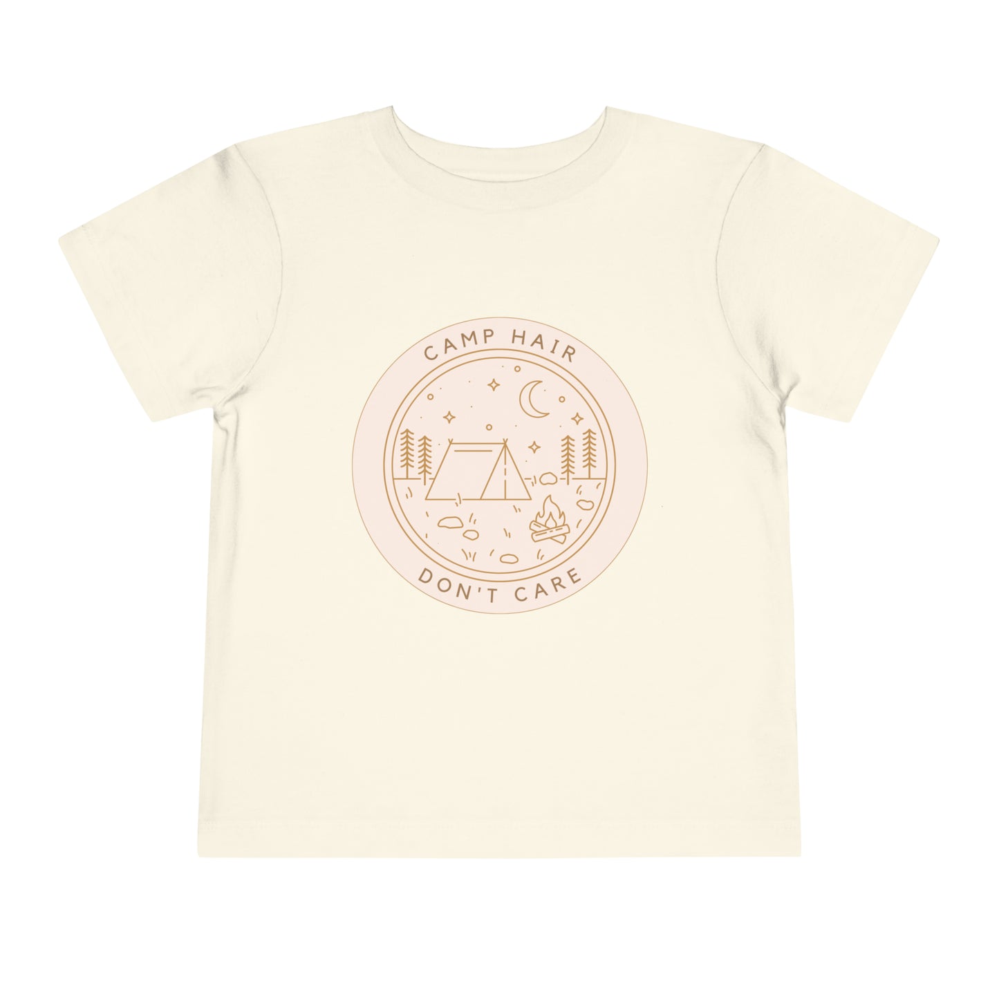 Toddler Camp Hair Don't Care Tee