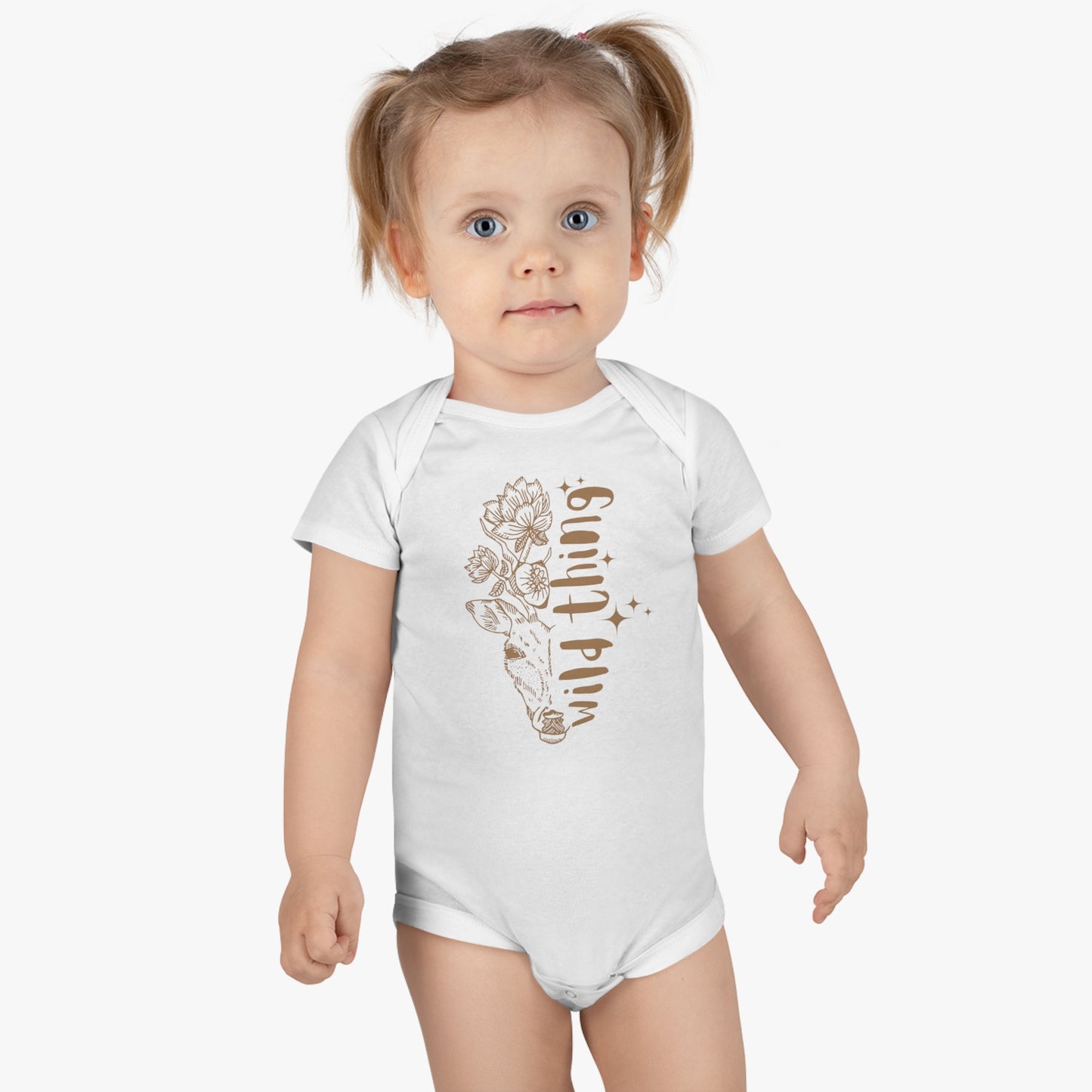 Wild Thing Organic Short Sleeve Onesie