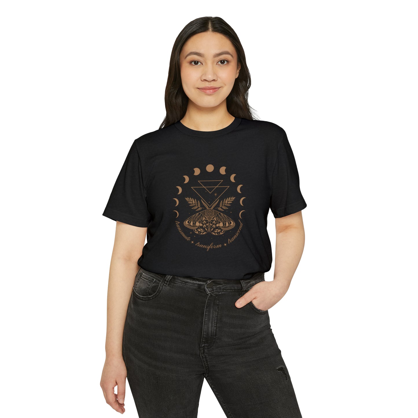 Transmute >> Transform >> Transcend Unisex Recycled Organic T-Shirt