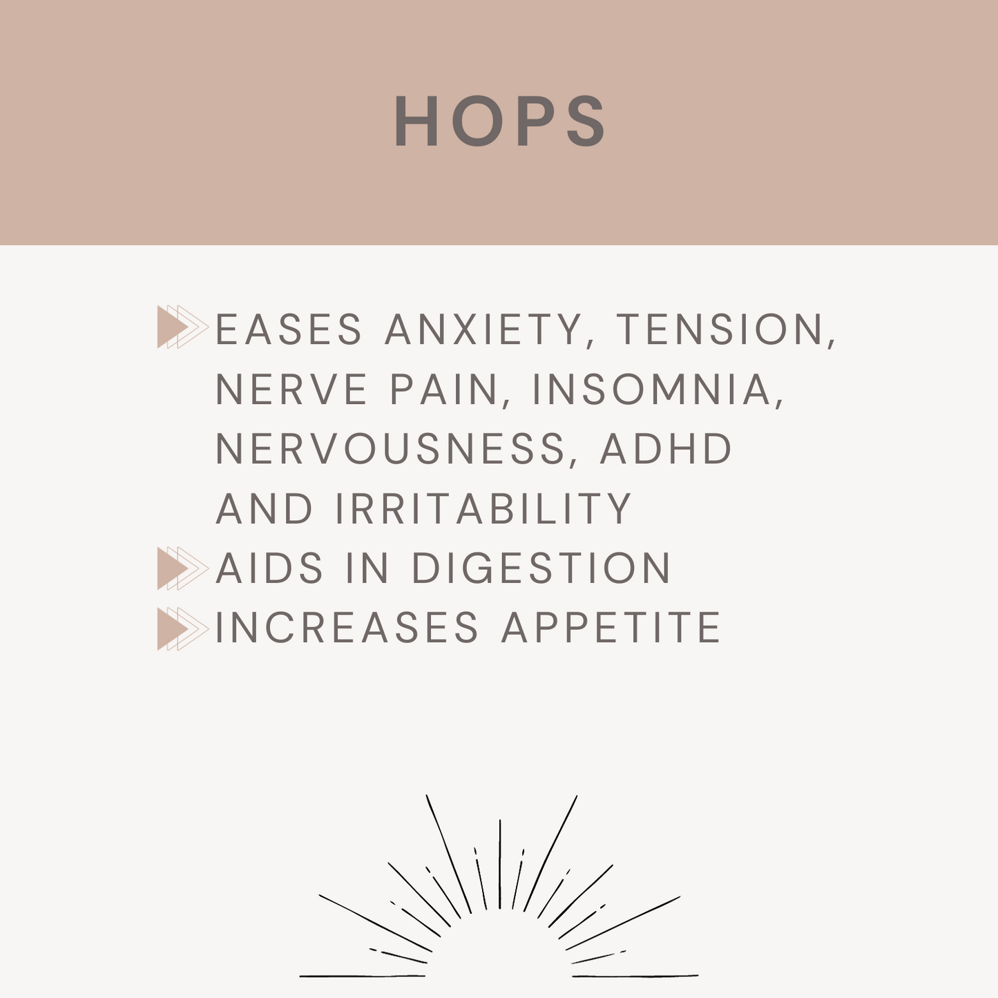 Hops Tincture (used for)