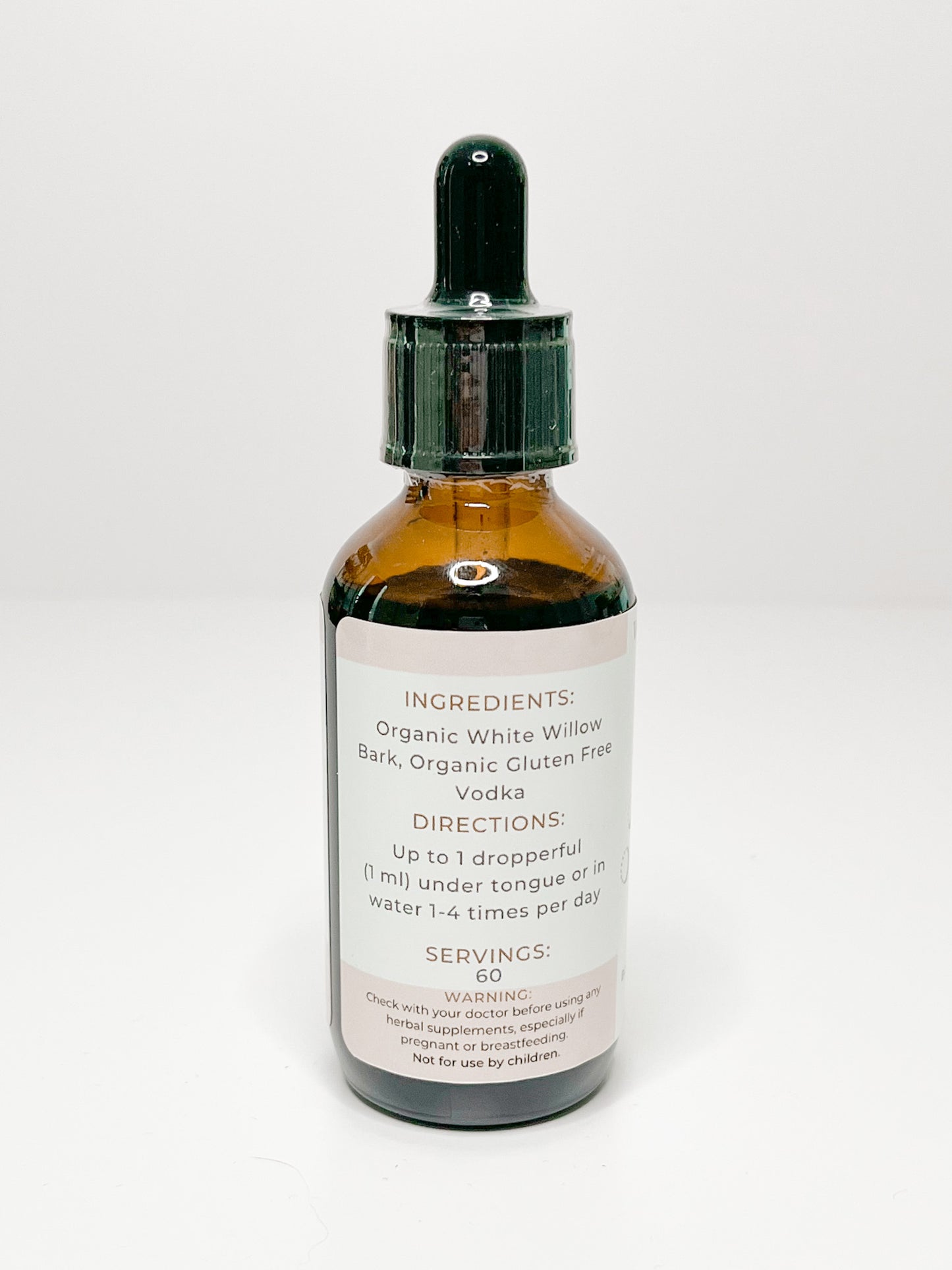 White Willow Bark Tincture (ingredients & directions)