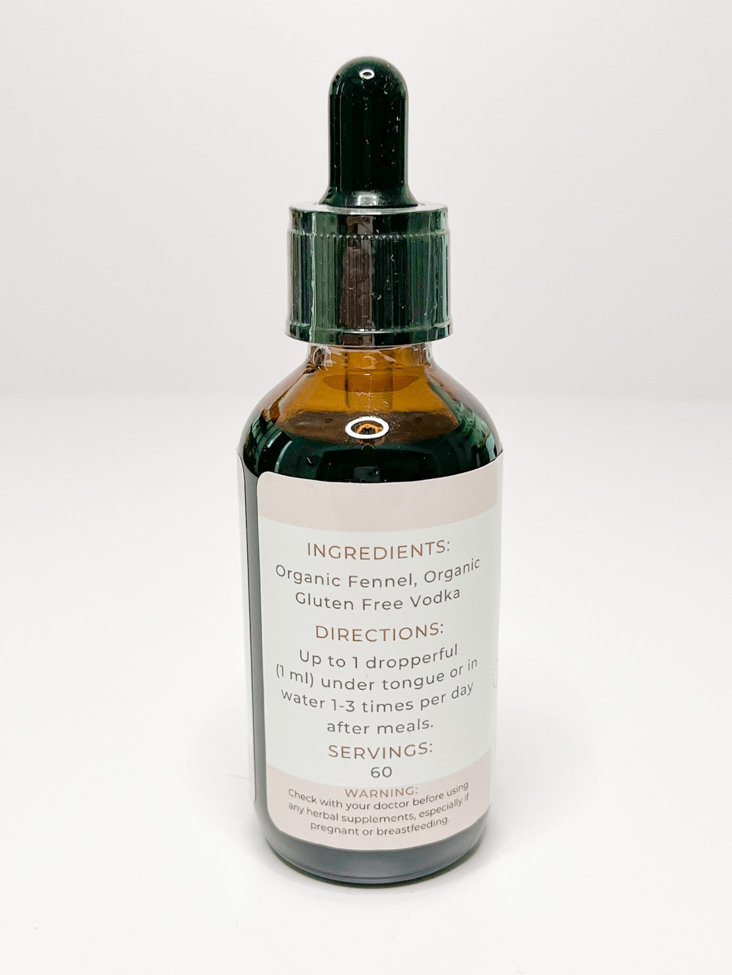 Fennel Tincture (ingredients & directions)