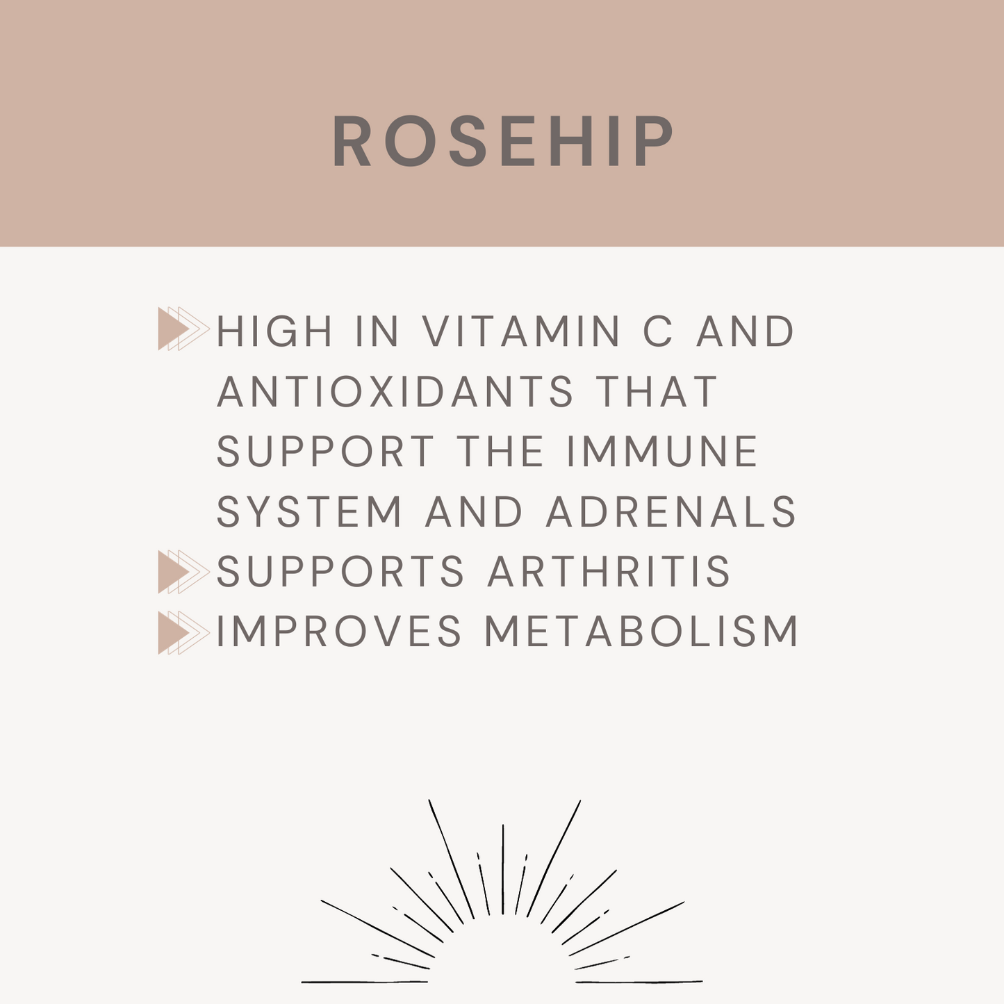 Rosehip Tincture (used for)