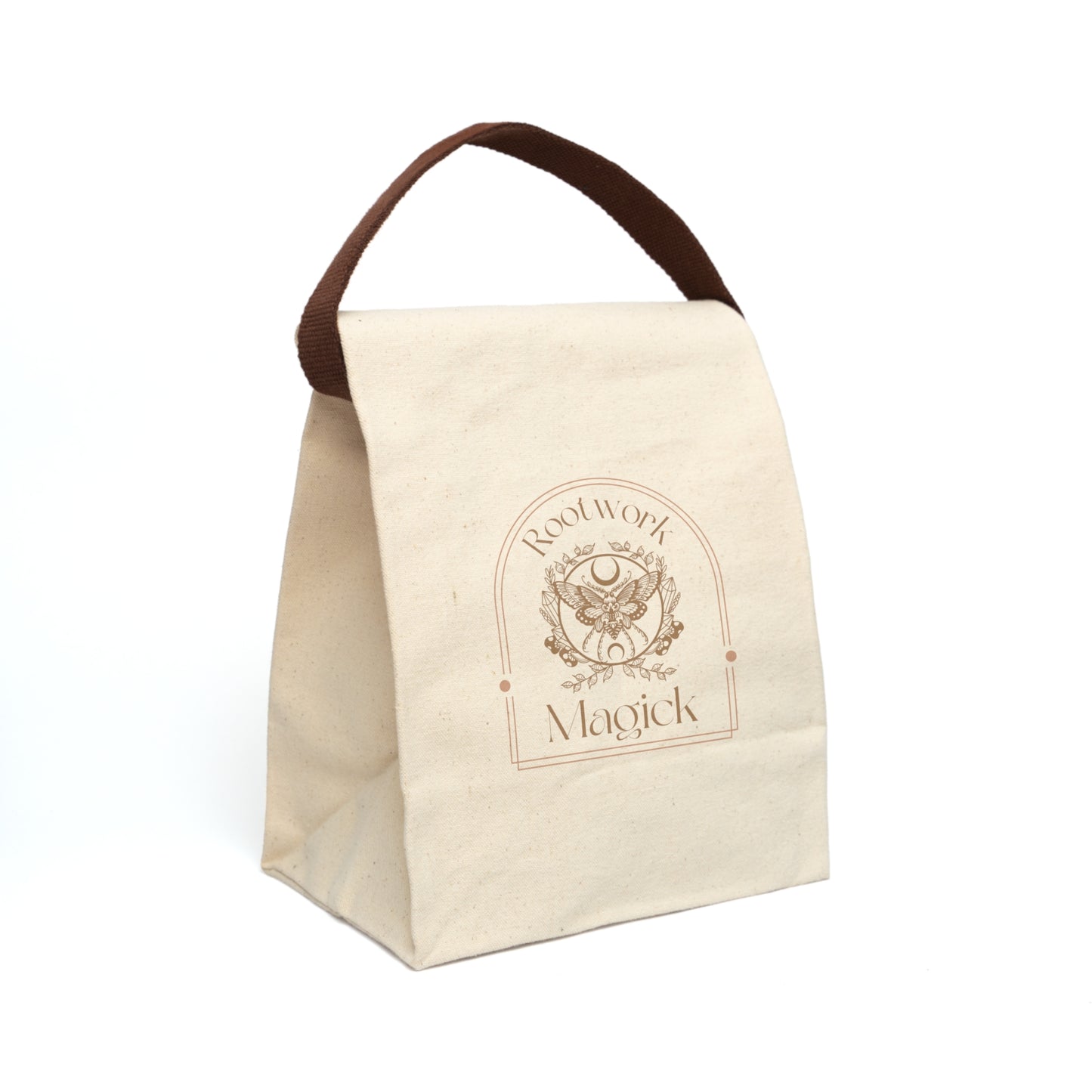 Rootwork Magick Canvas Lunch Bag With Strap