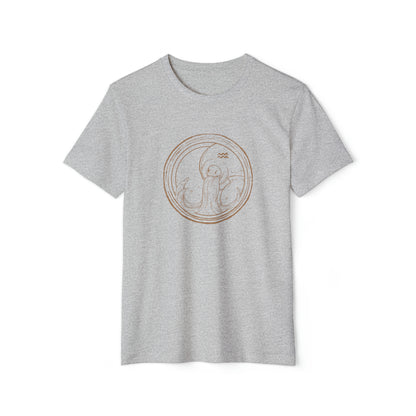 Aquarius Unisex Recycled Organic T-Shirt (Athletic Grey)