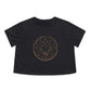 Cancer Zodiac Cropped Tee (Dark Grey)