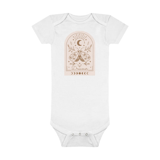 Dreamer Organic Short Sleeve Onesie