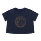 Virgo Zodiac Cropped Tee (Navy)