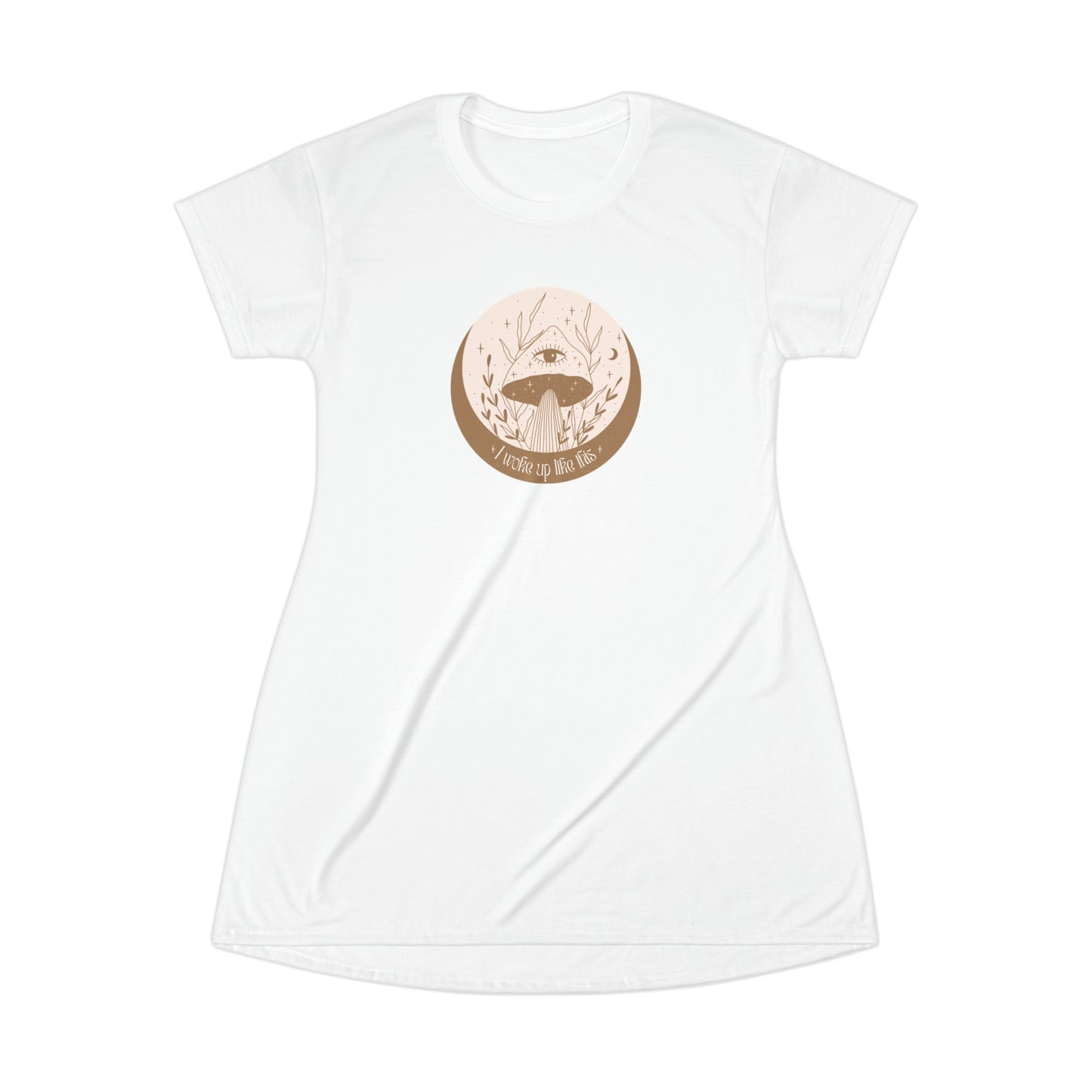 T-Shirt Dress (AOP) front