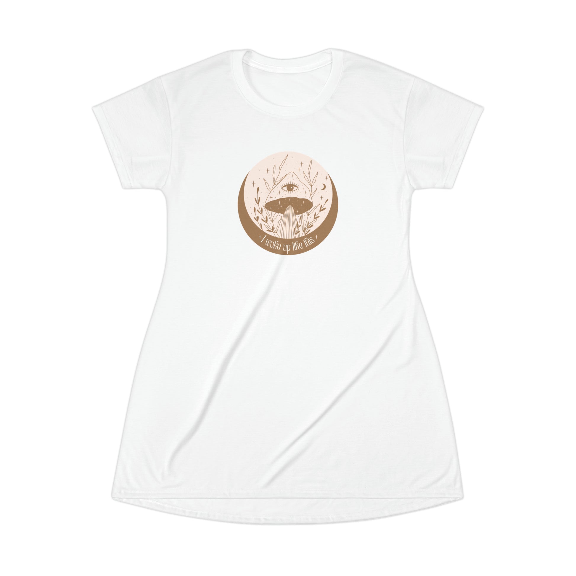 T-Shirt Dress (AOP) front