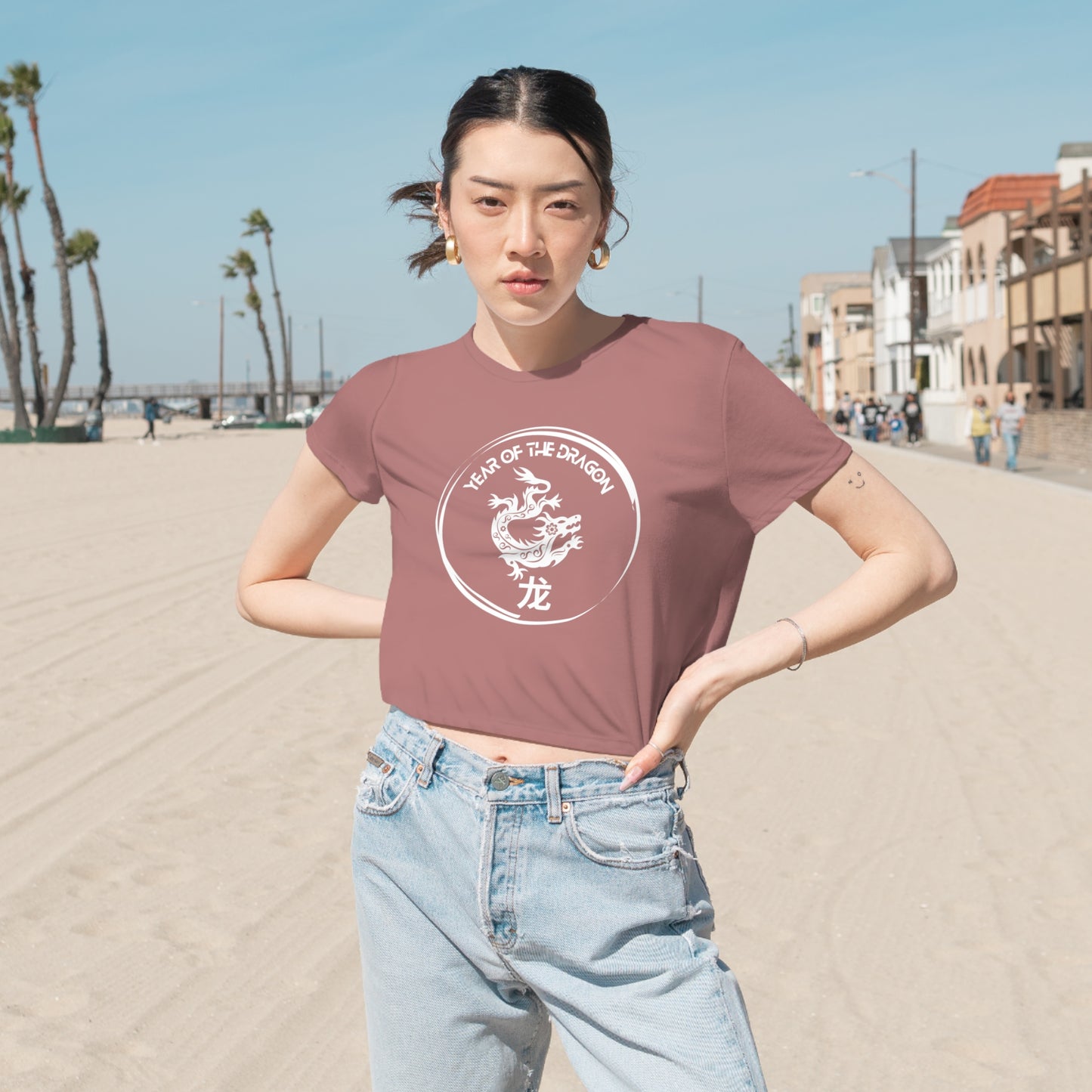 Year of the Dragon Cropped Tee