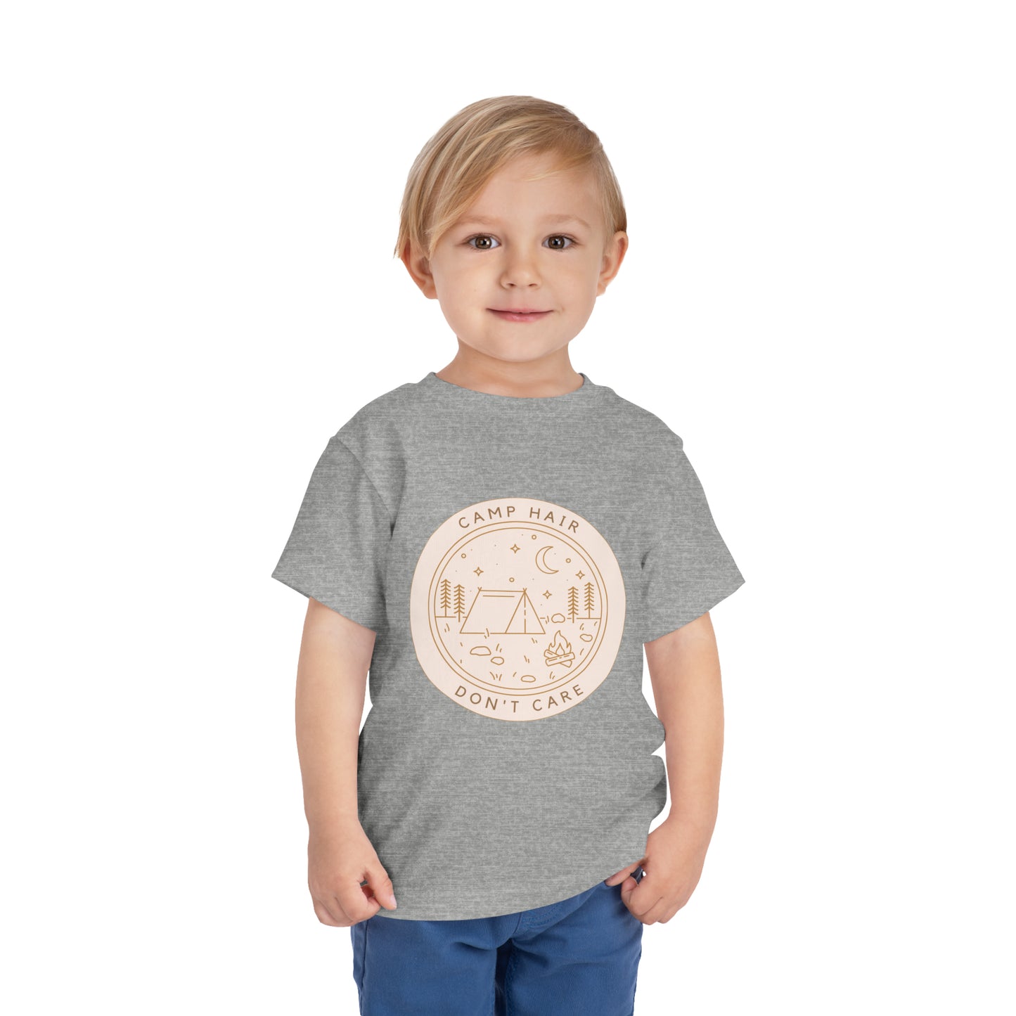 Toddler Camp Hair Don't Care Tee