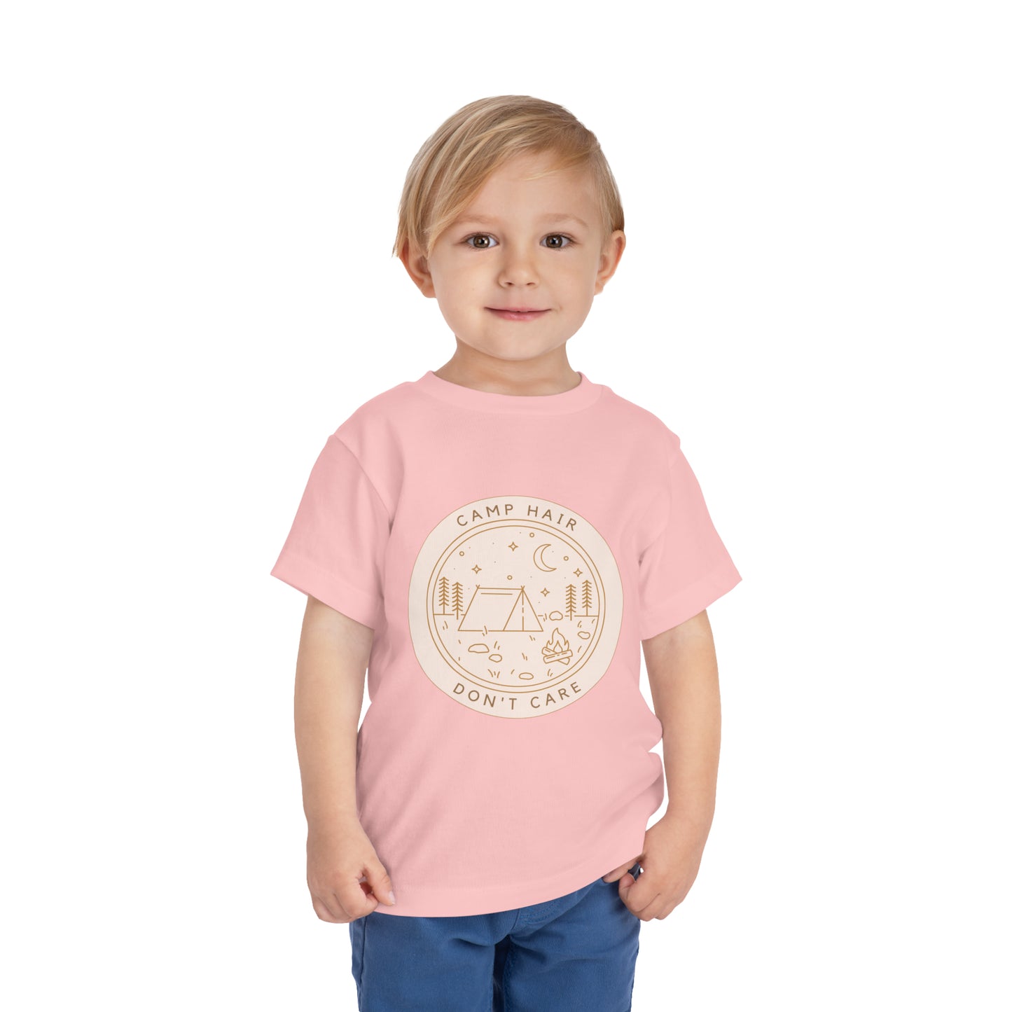 Toddler Camp Hair Don't Care Tee