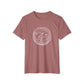 Pisces Unisex Recycled Organic T-Shirt (Mauve)