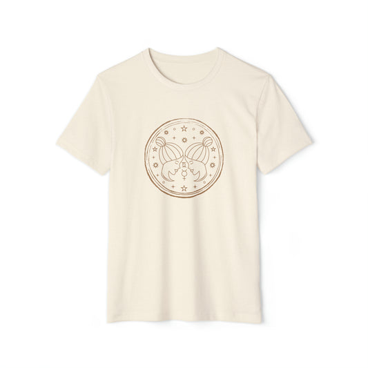 Gemini Unisex Recycled Organic T-Shirt (Natural)