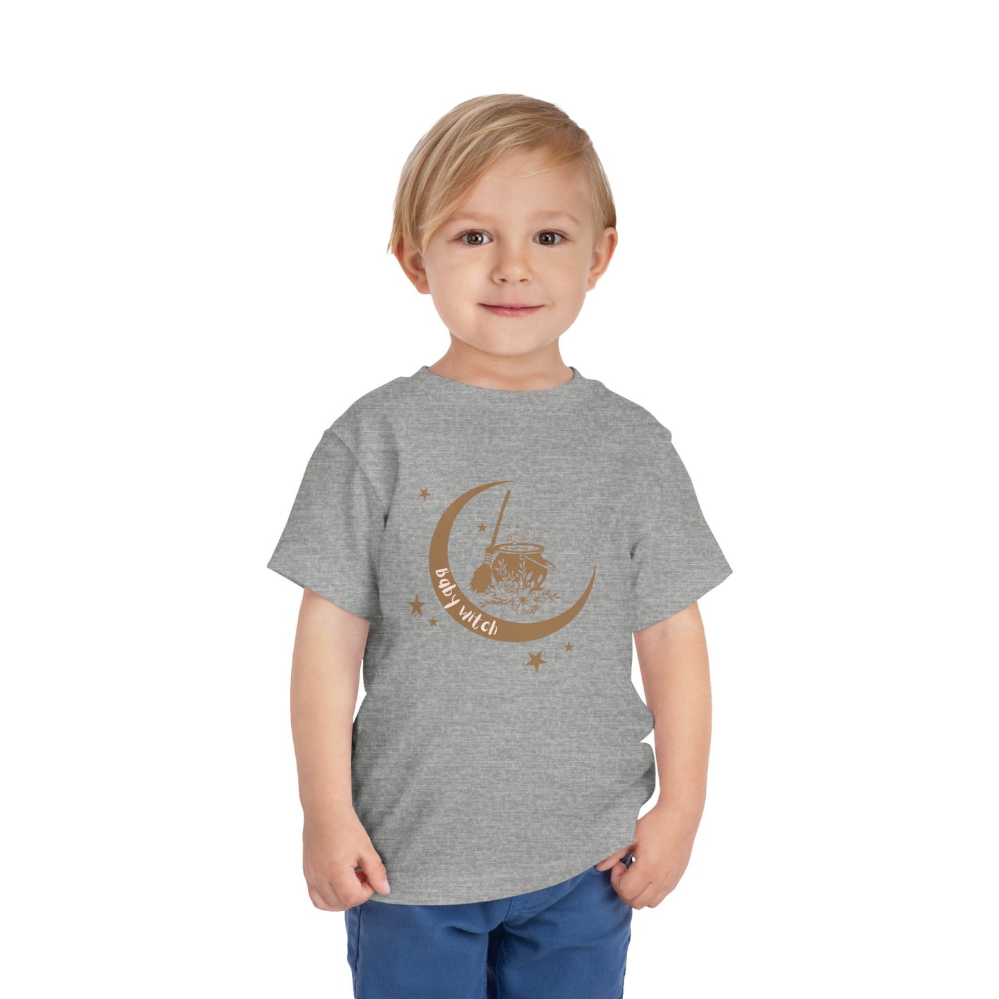 Toddler Baby Witch Short Sleeve Tee