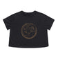 Aries Zodiac Cropped Tee (Dark Grey)