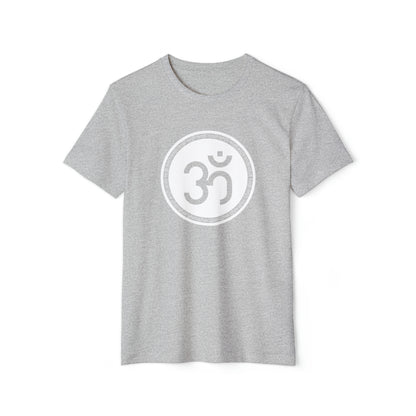 Om Unisex Recycled Organic T-Shirt (Athletic Grey)