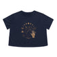Hi Vibe Cropped Tee (Navy)