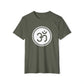 Om Unisex Recycled Organic T-Shirt (Military Green)