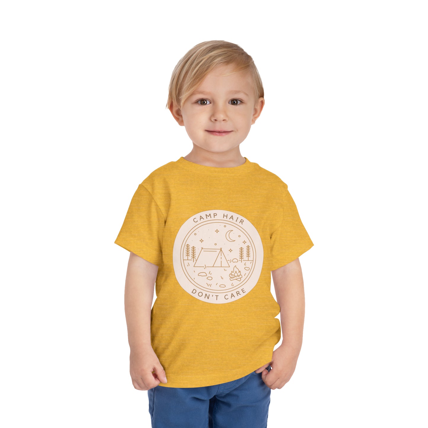 Toddler Camp Hair Don't Care Tee