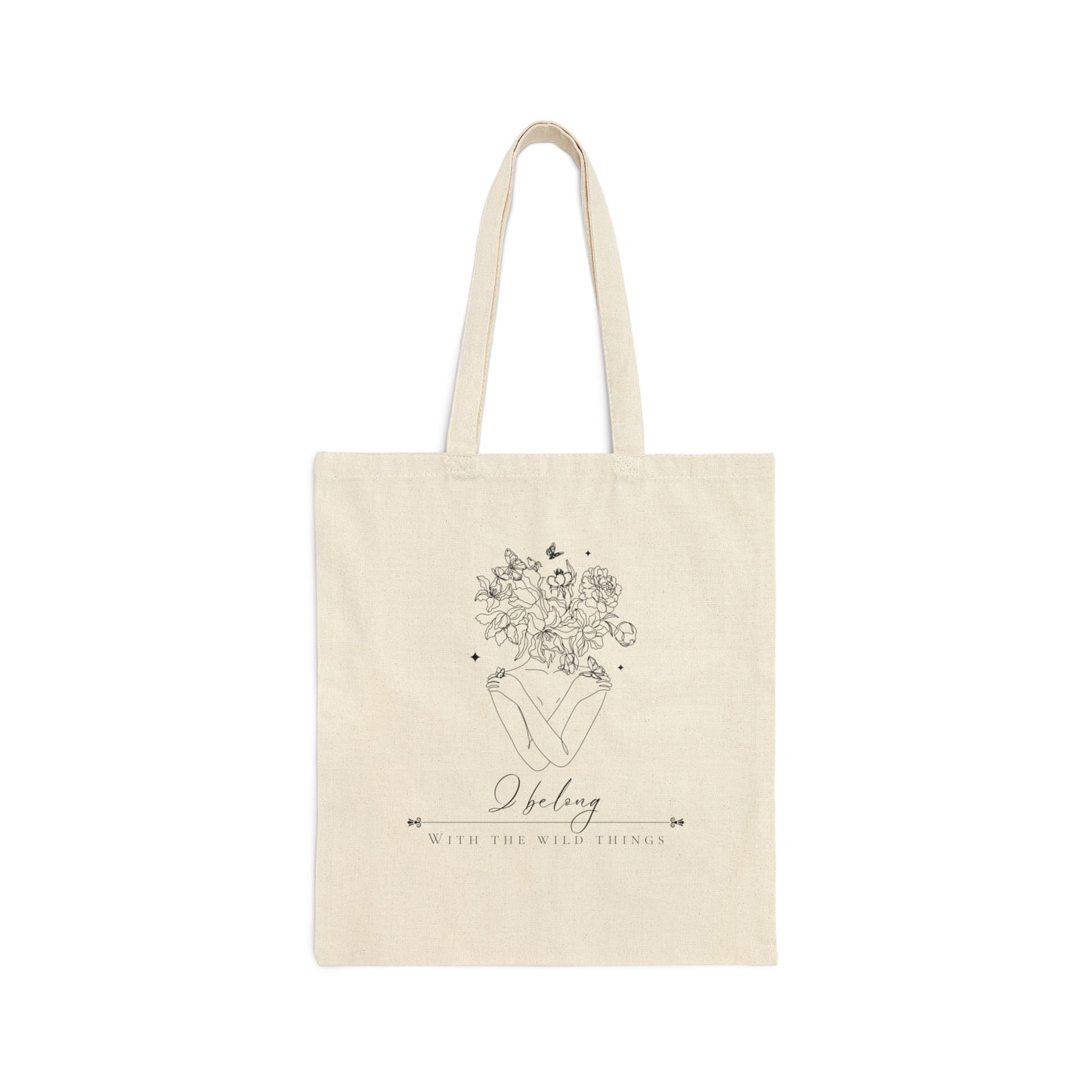 I Belong with the Wild Things Tote Bag