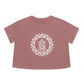 Om Gam Ganapataye Namaha Cropped Tee (Mauve)