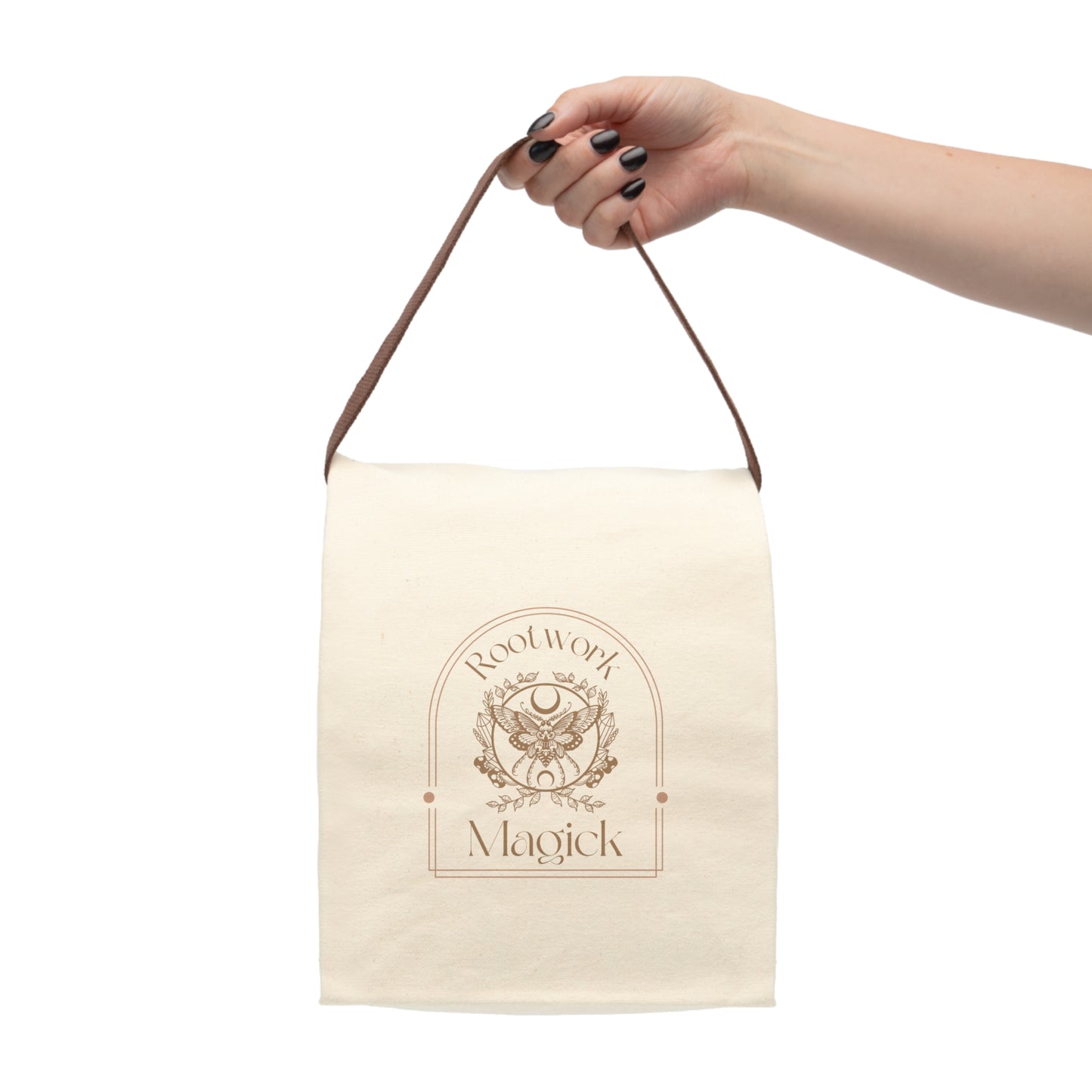 Rootwork Magick Canvas Lunch Bag With Strap