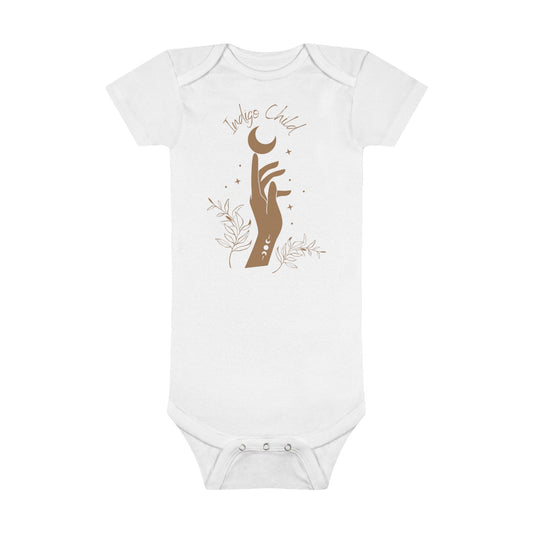 Indigo Child Organic Short Sleeve Onesie