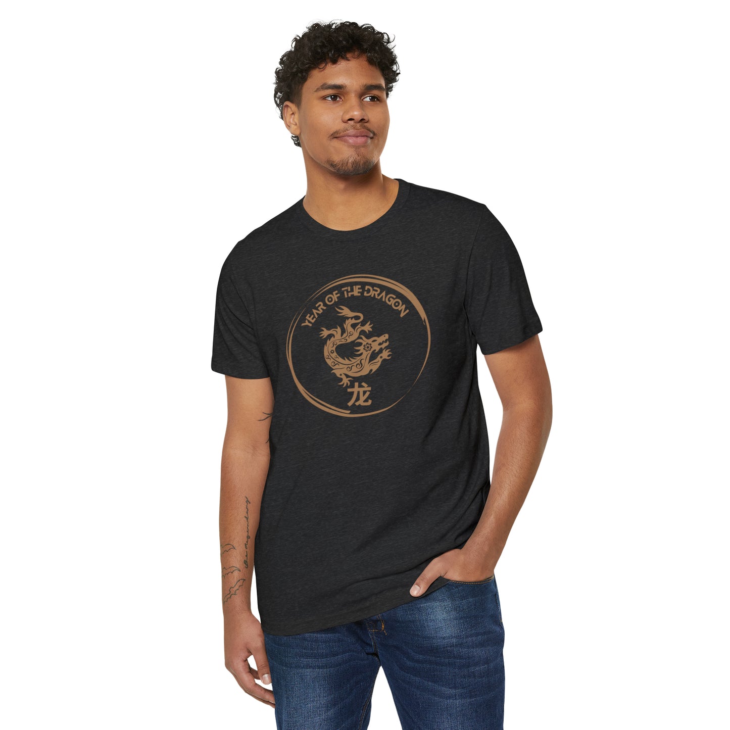 Year of the Dragon Unisex Recycled Organic T-Shirt