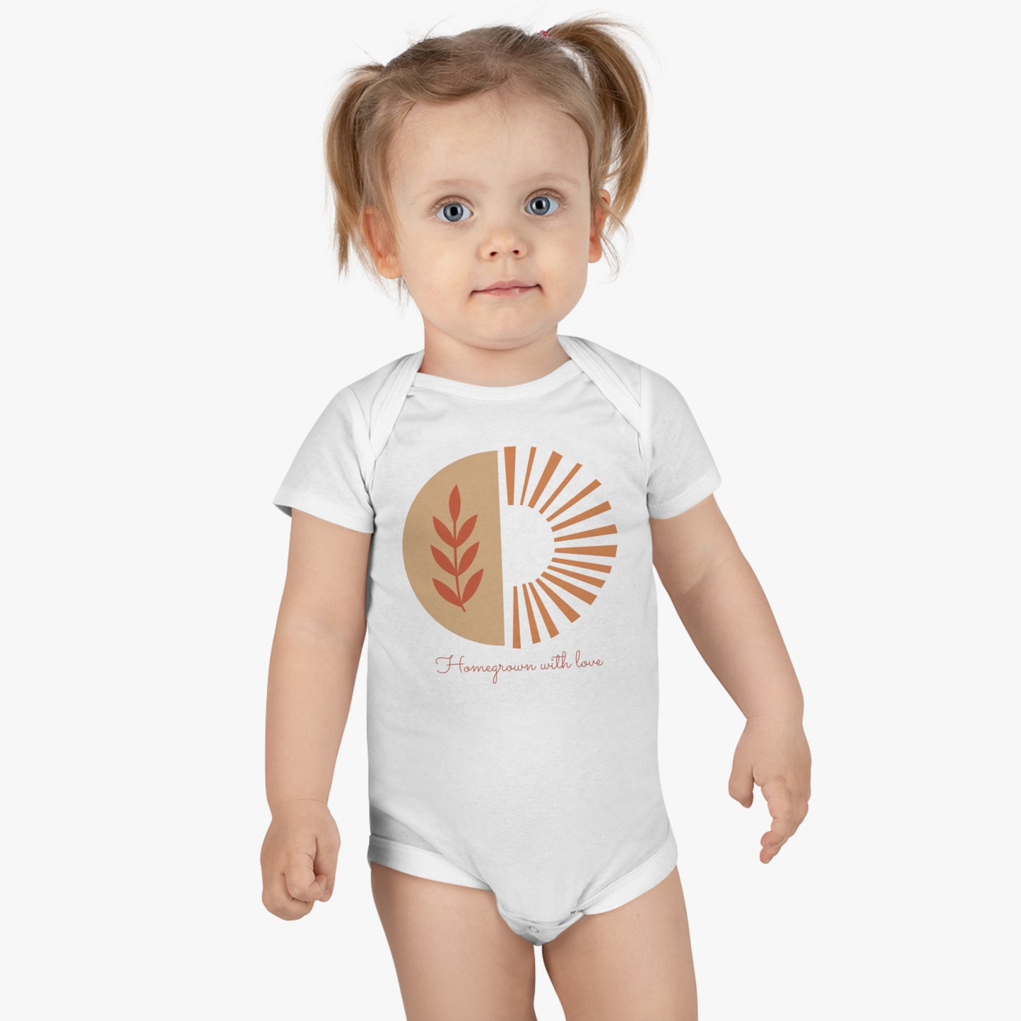 Homegrown Organic Short Sleeve Onesie