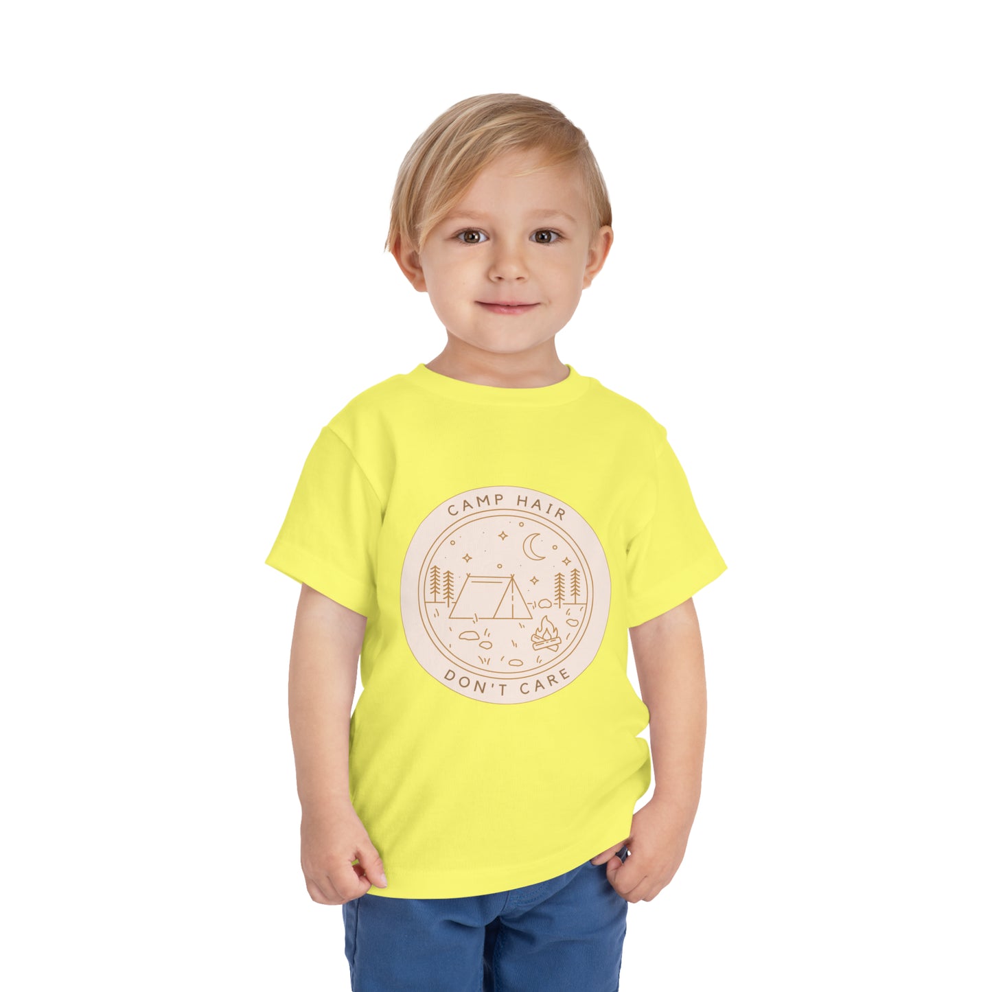 Toddler Camp Hair Don't Care Tee