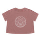 Cancer Zodiac Cropped Tee (Mauve)