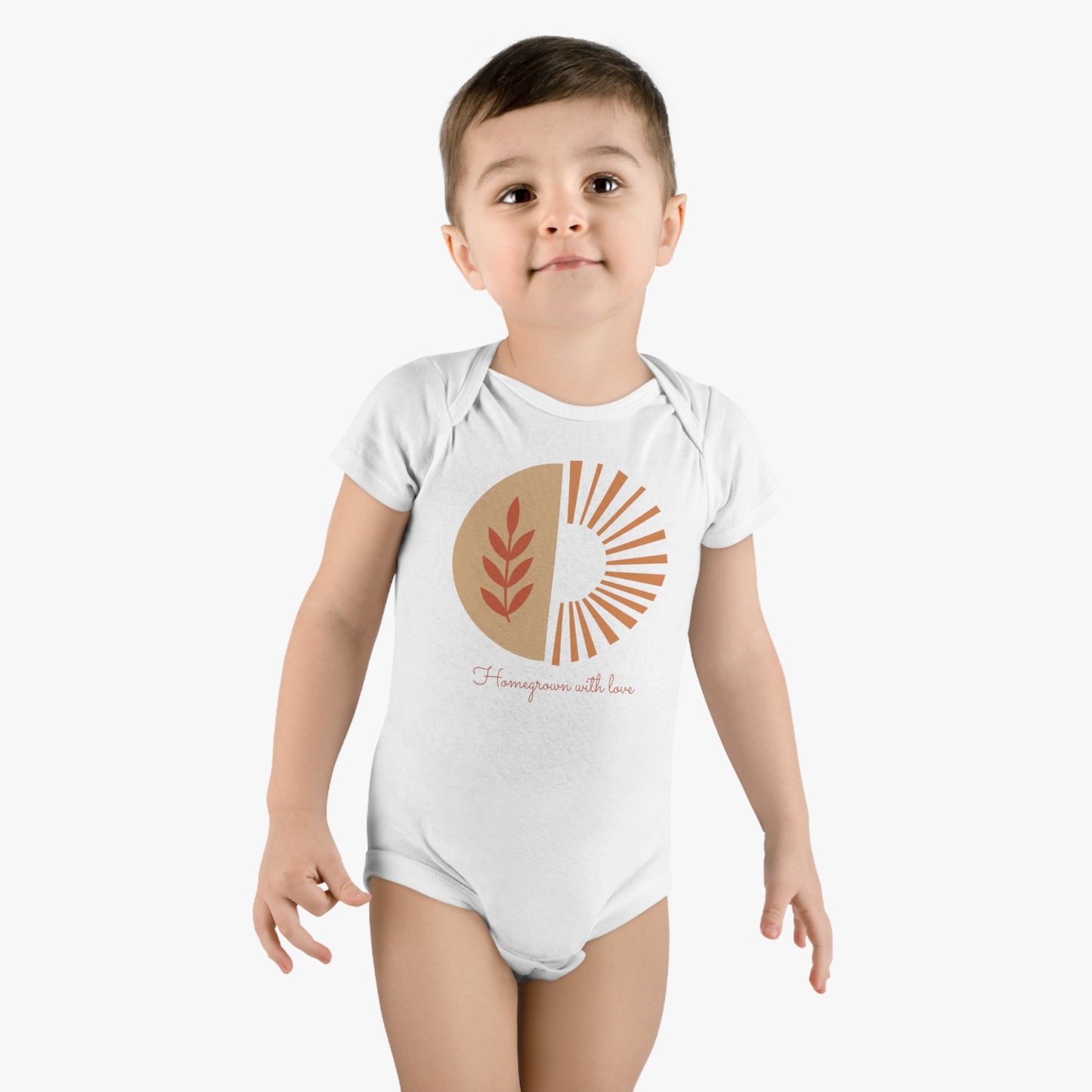 Homegrown Organic Short Sleeve Onesie