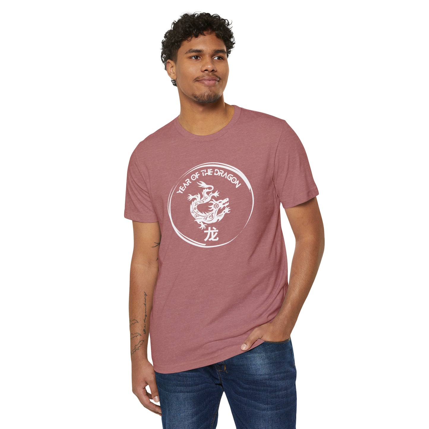 Year of the Dragon Unisex Recycled Organic T-Shirt