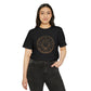 Cancer Unisex Recycled Organic T-Shirt on model (Black)