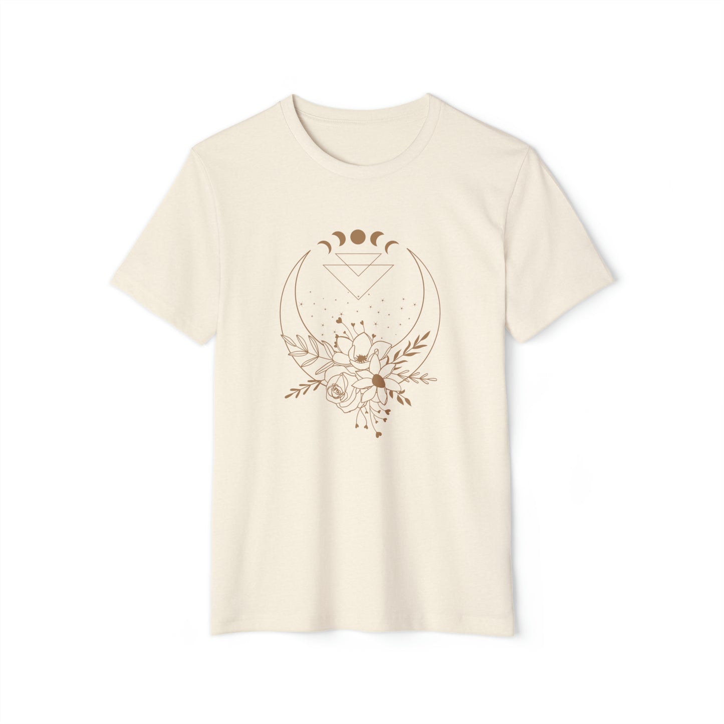 Flower Moon Unisex Recycled Organic T-Shirt