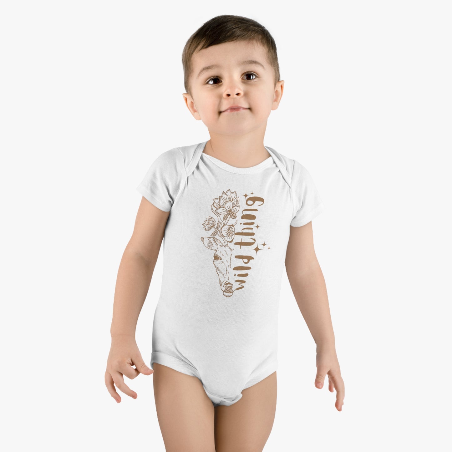 Wild Thing Organic Short Sleeve Onesie