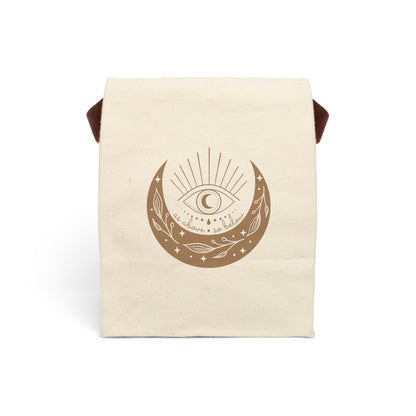 As Above So Below Canvas Lunch Bag With Strap