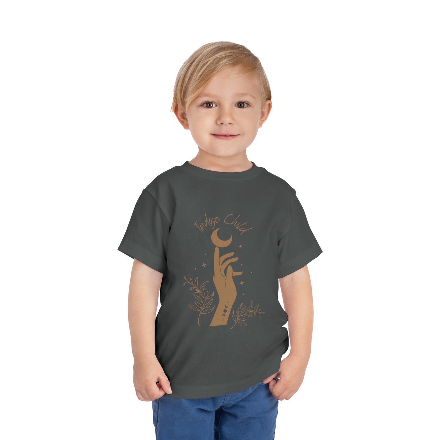 Toddler Short Sleeve Indigo Child Tee