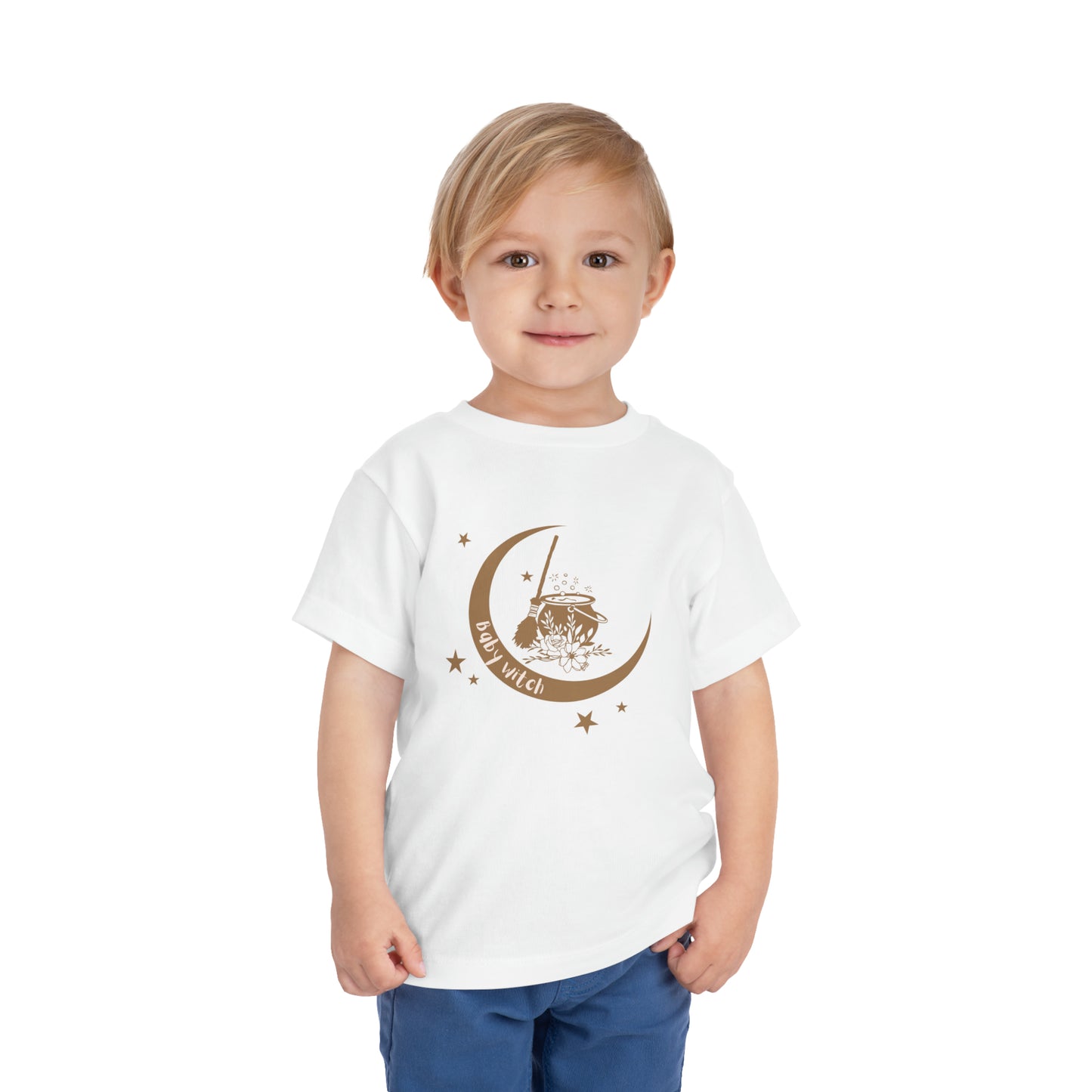 Toddler Baby Witch Short Sleeve Tee