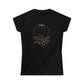 Flower Moon Women's Fitted Tee