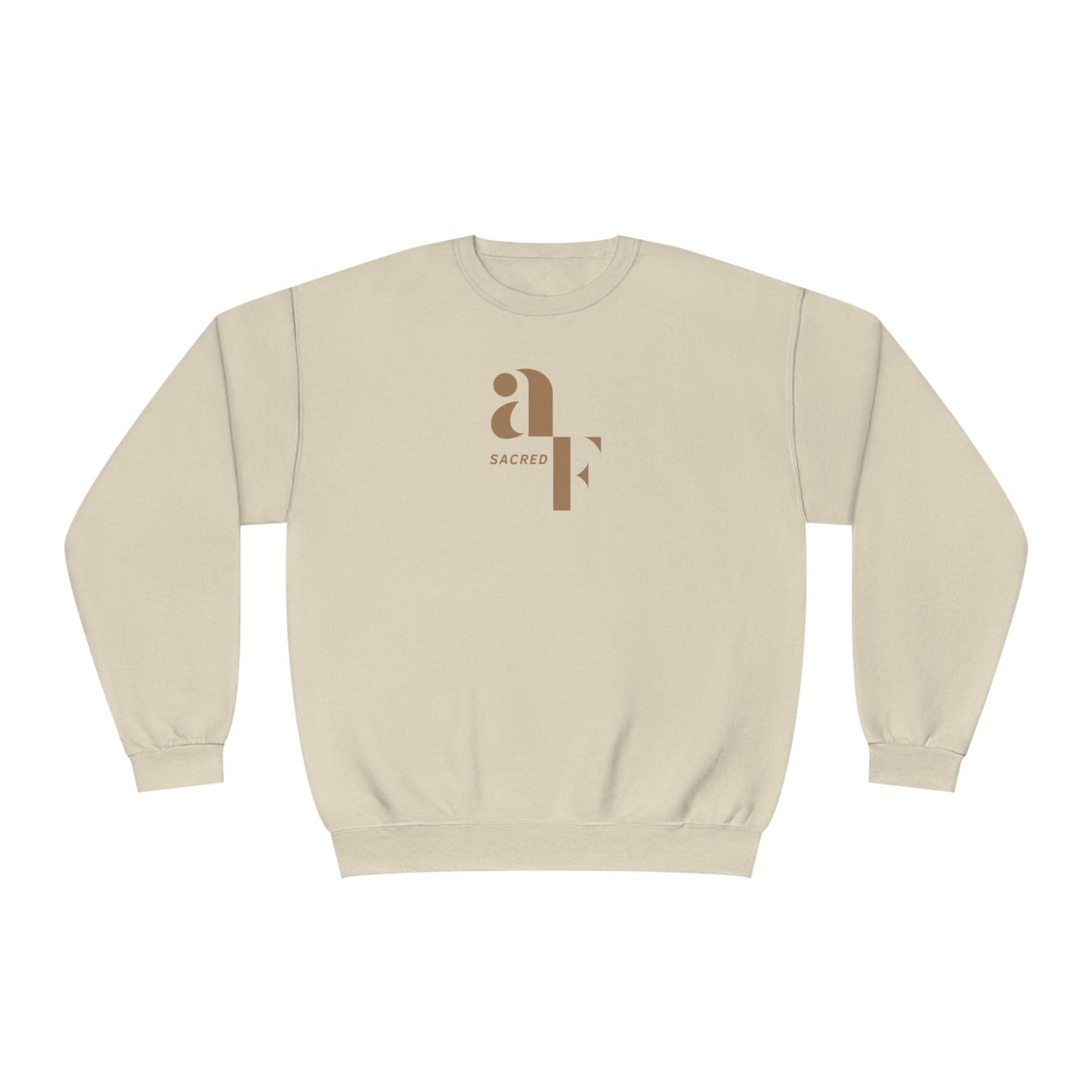 Sacred AF Crewneck Sweatshirt (front)