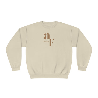 Sacred AF Crewneck Sweatshirt (front)