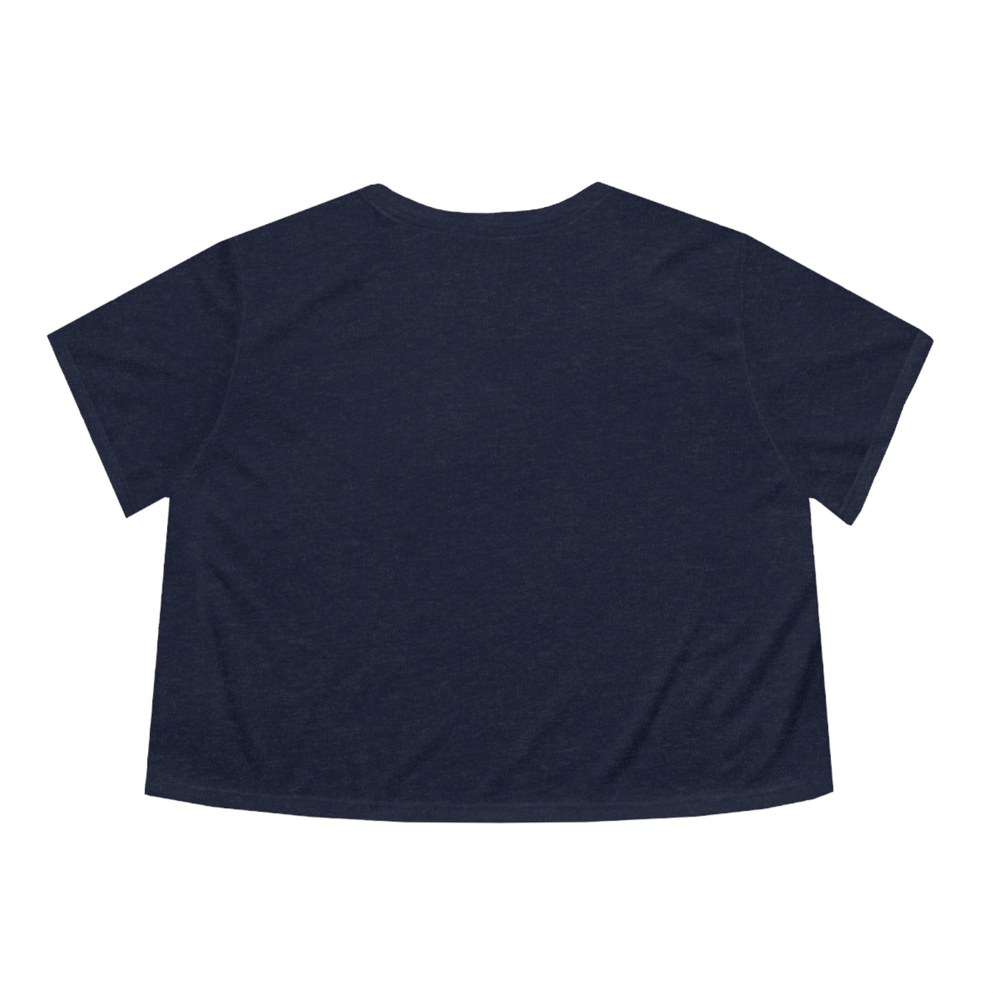 Karuna Cropped Tee back (Navy)