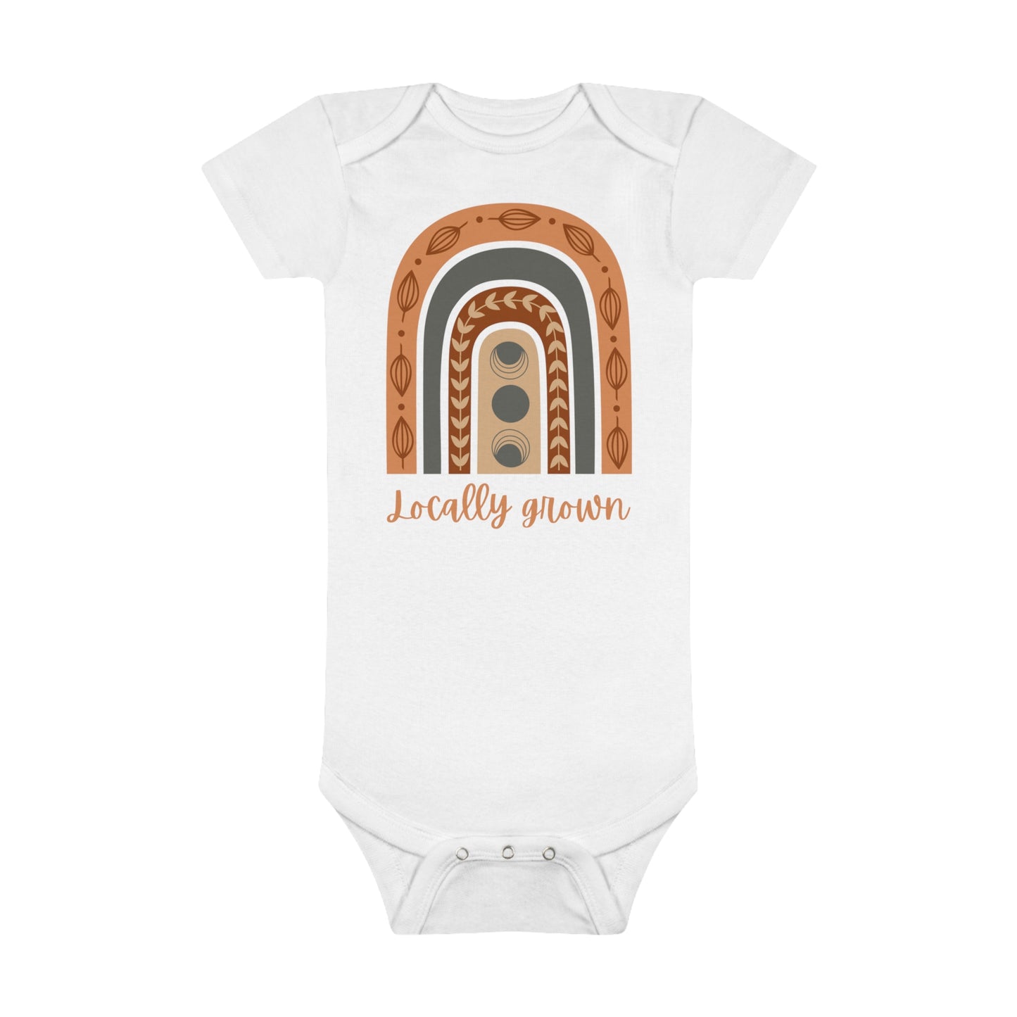 Locally Grown Baby Organic Short Sleeve Onesie